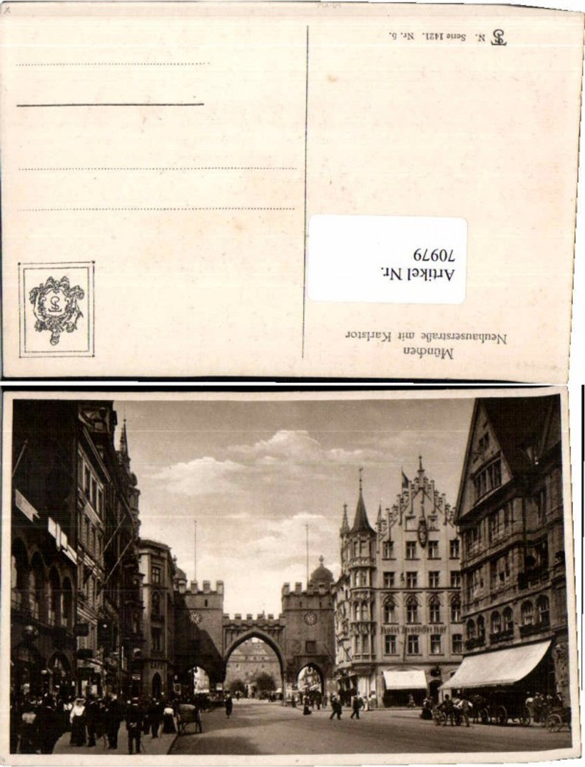 70979,Theo Stroefer 1421-5 München Neuhauserstrasse Karlstor