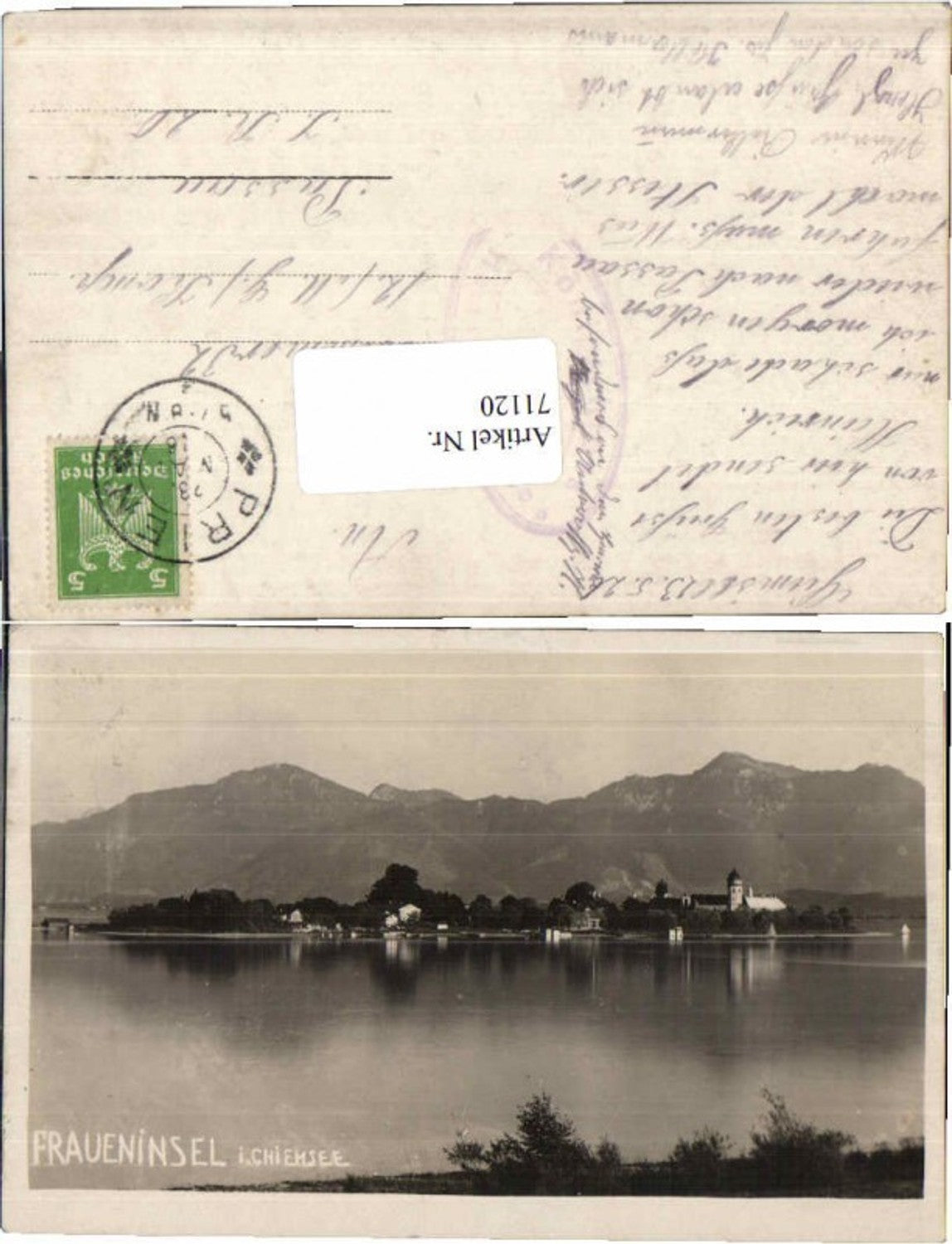 71120,FotoAK Fraueninsel am Chiemsee 1926