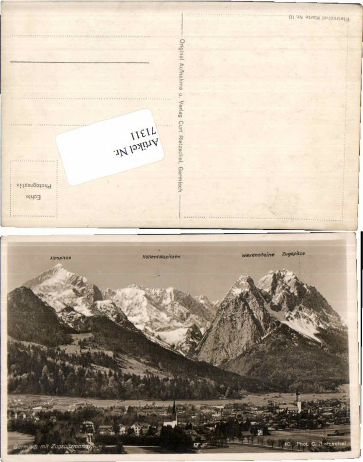 71311,Garmisch Partenkirchen Totale pub Rietschel