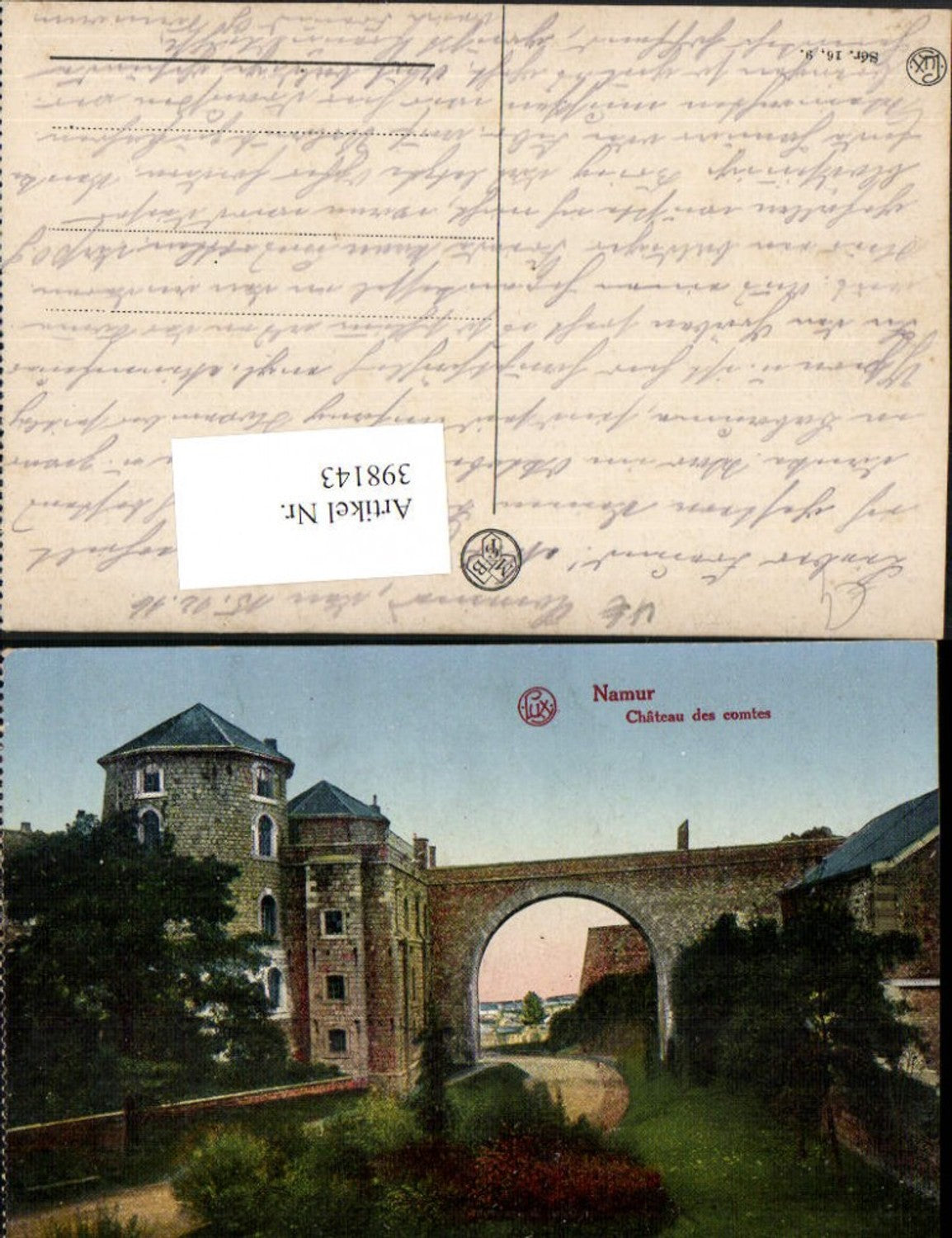 398143,Belgium Namur Chateau des comtes Schloss