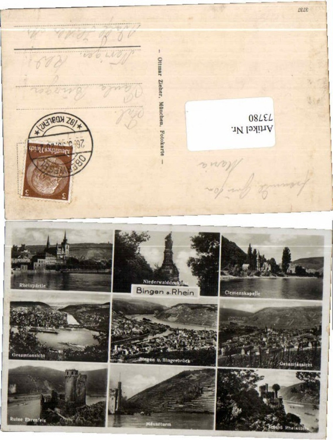 73780,Bingen am Rhein Ehrenfels Rheinstein Trechtingshausen