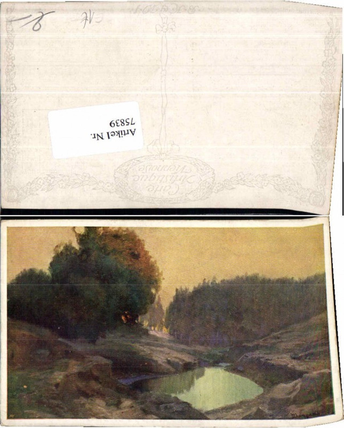 75839,Tolle Wald Landschaft B.K.W.I 720-6