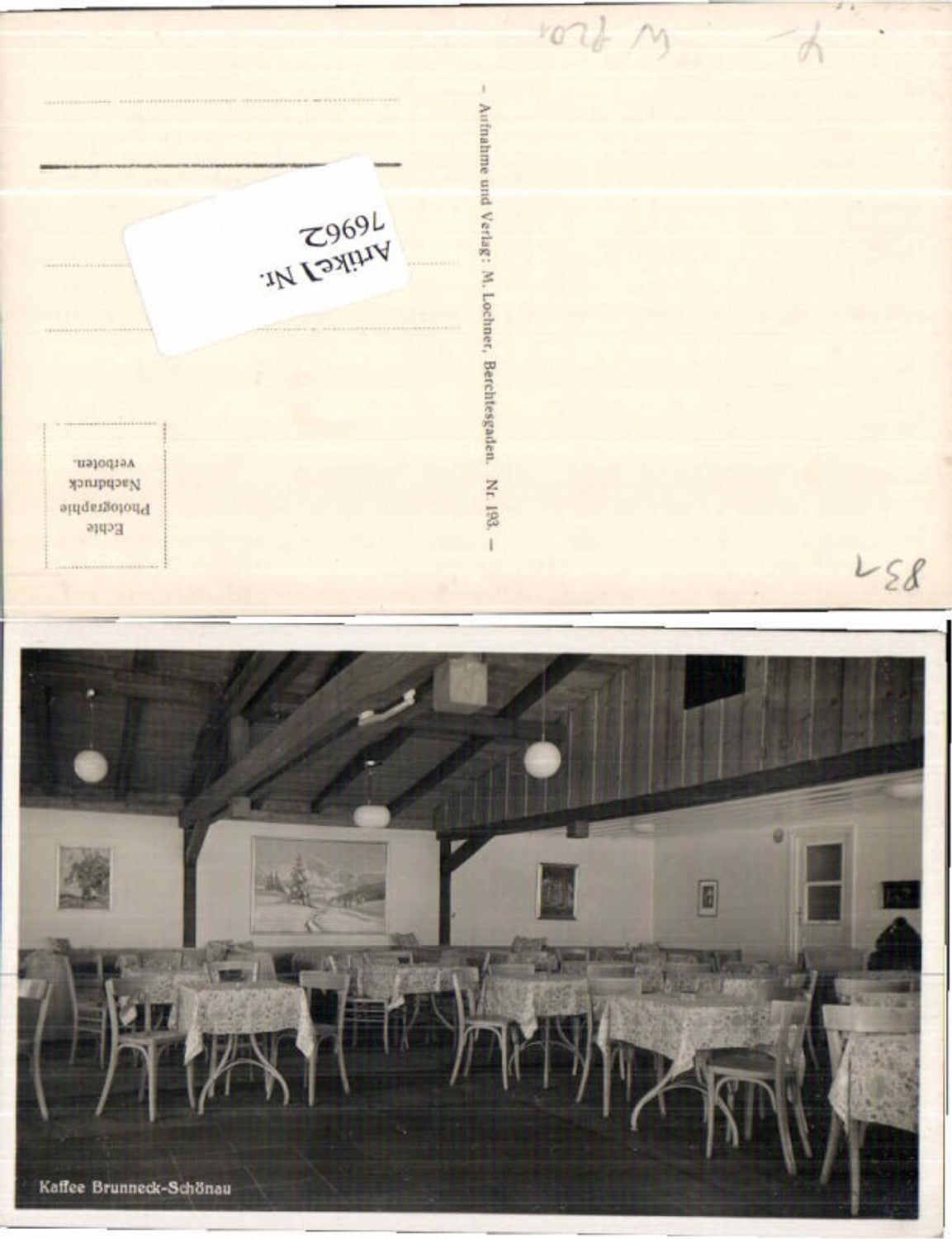 76962,Brunneck Schönau Kaffee Berchtesgaden