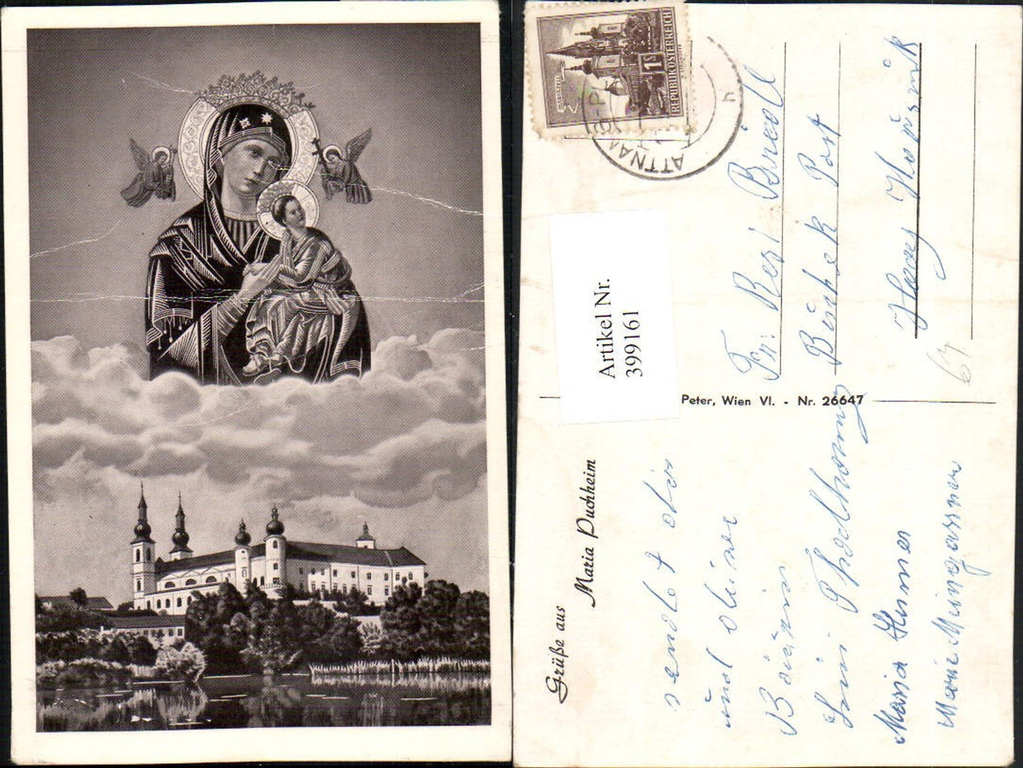 399161,Attnang-Puchheim Maria Puchheim Kirche Gnadenbild