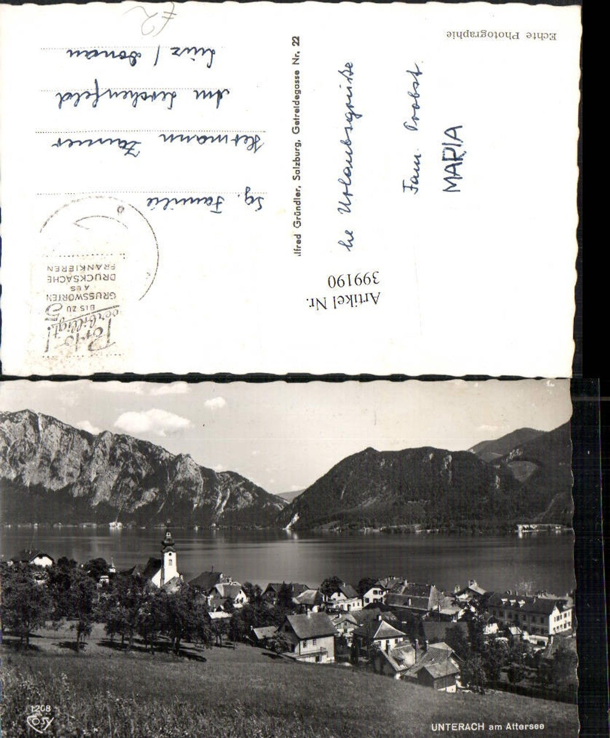 399190,Unterach am Attersee Totale Bergkulisse pub Cosy 1208
