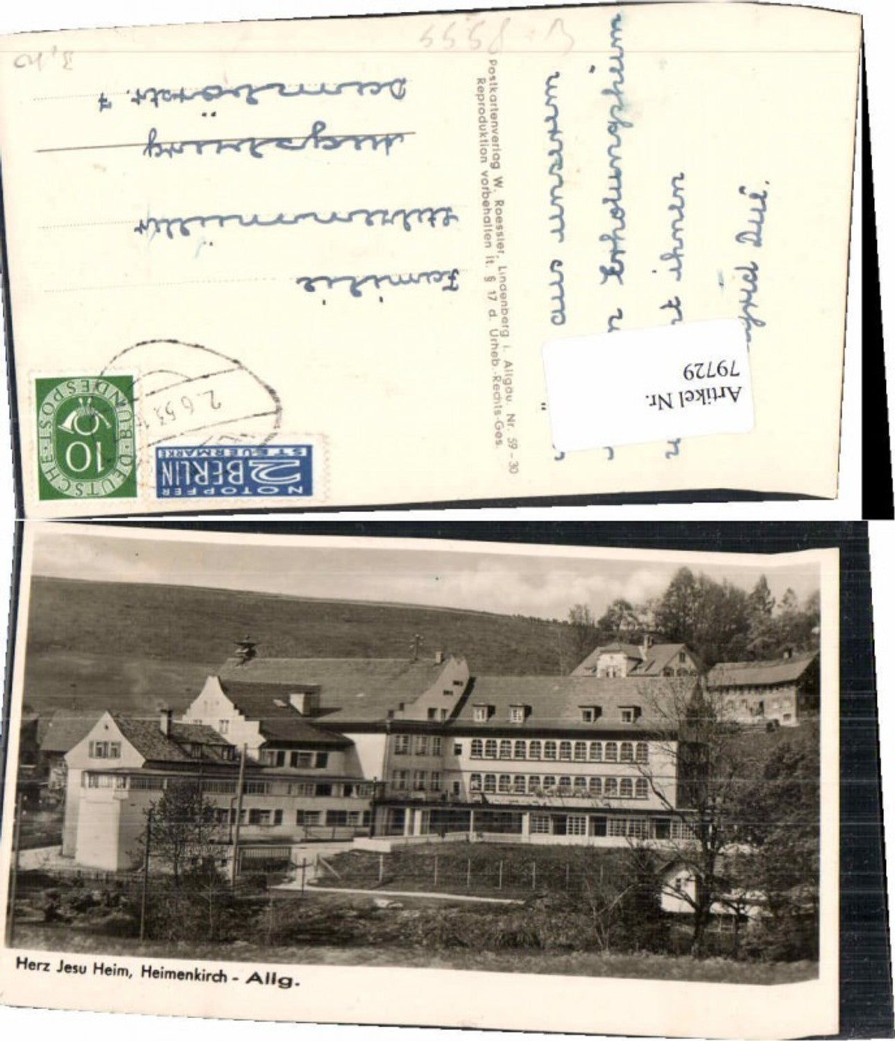 79729,Heimenkirch Allgäu Herz Jesu Heim