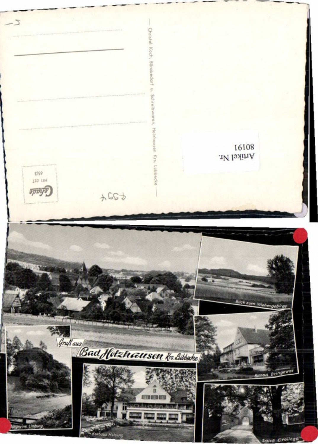 80191,Bad Holzhausen b. Lübbecke Limburg