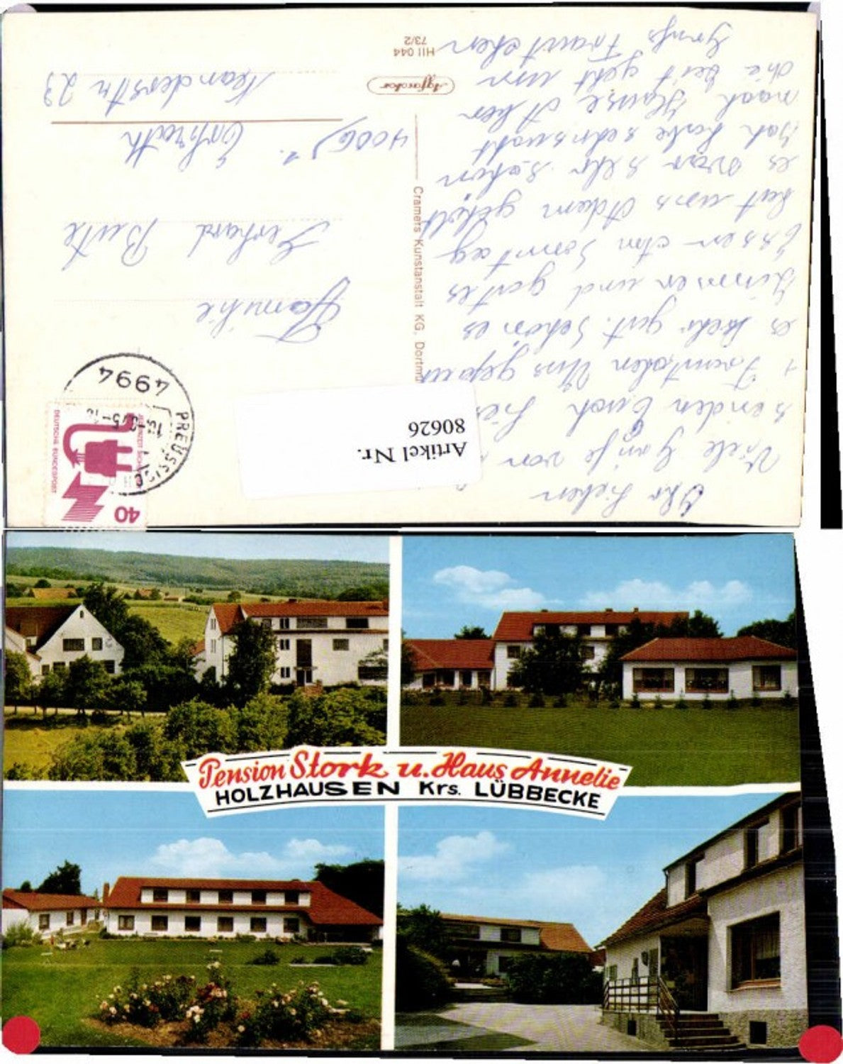 80626,Holzhausen Lübbecke Pension Annelie