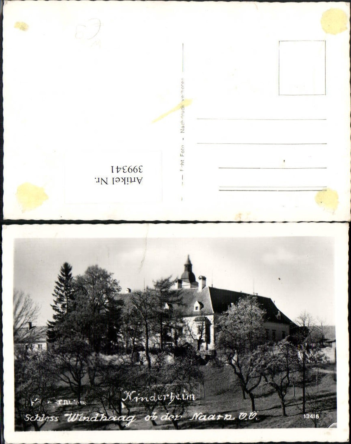 399341, Children's Home Schloss Windhaag ob der Naarn b. Perg