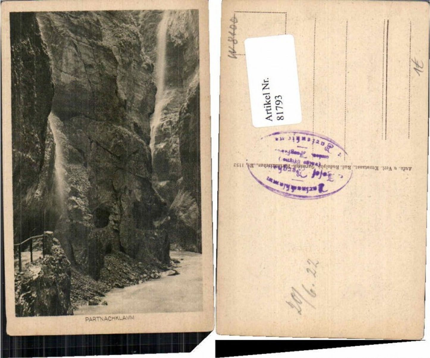81793,Partnachklamm Garmisch Partenkirchen