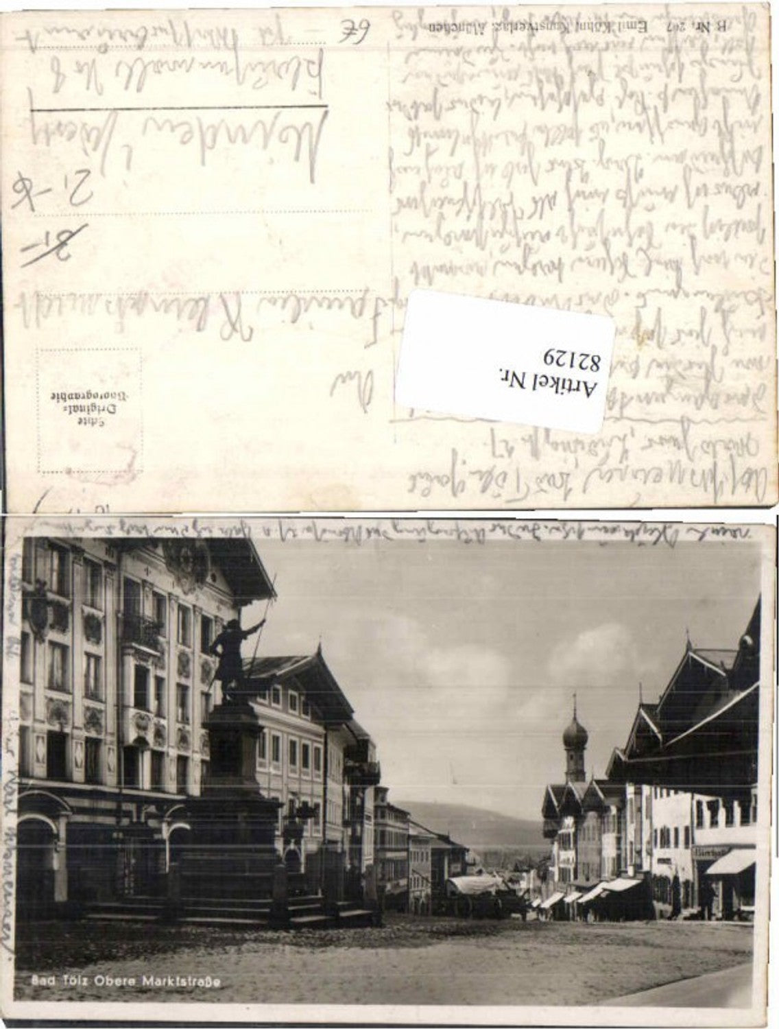 82129,Bad Tölz Obere Marktstrasse 1935