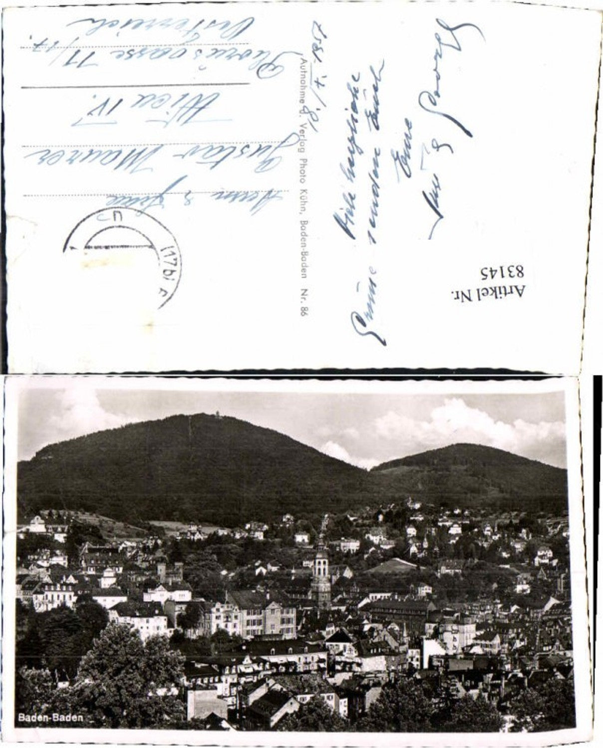 83145, Baden Baden Total 1938