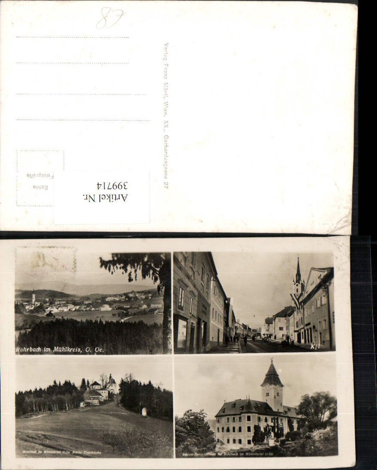 399714, Rohrbach im Mühlkreis, total street view, multi-view map