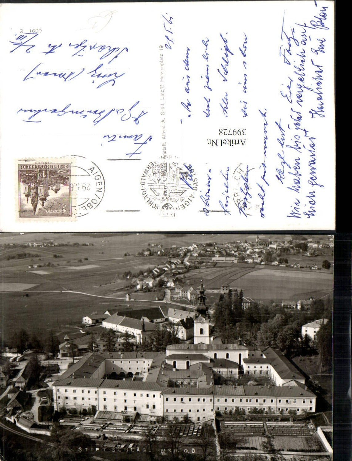 399728, Schlägl Abbey near Aigen