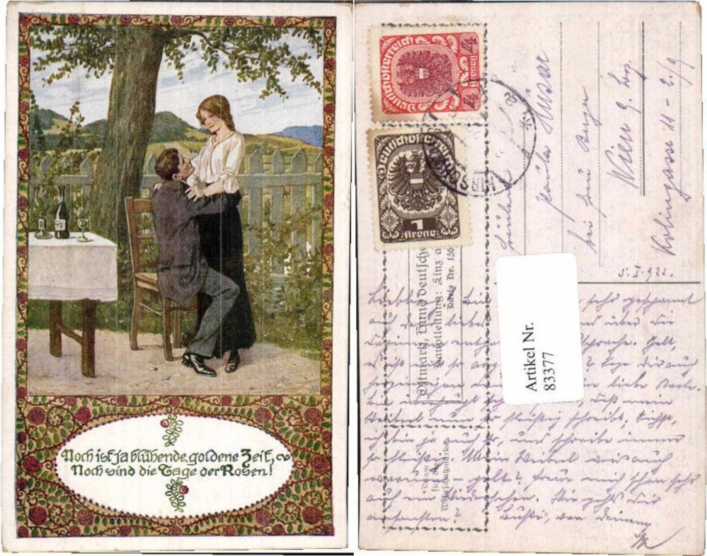 83377,E. Kutzer Bund Deutscher Österreicher Nr 156