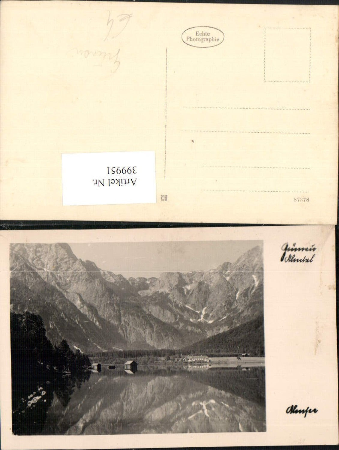 399951,Grünau im Almtal Almsee See Bergkulisse