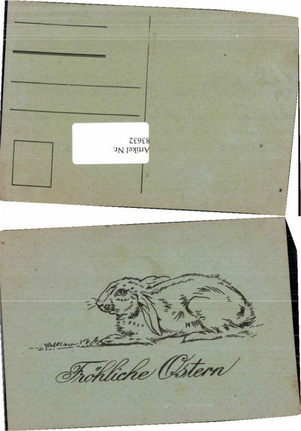 83632,Ostern Osterhase Kanninchen