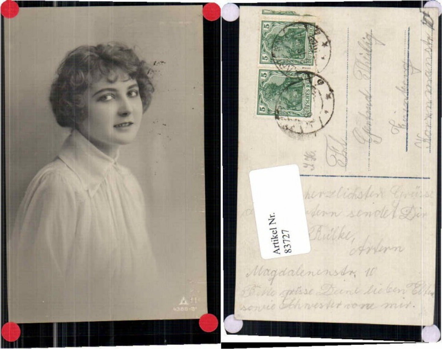 83727,Photochemie Schöne Frau Portrait