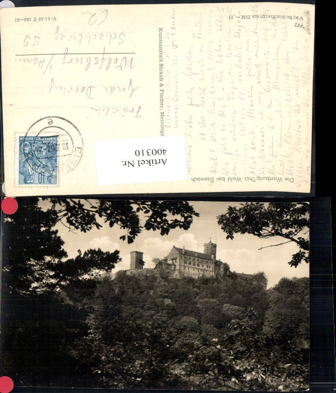 400310,Burg Wartburg Eisenach Thüringen