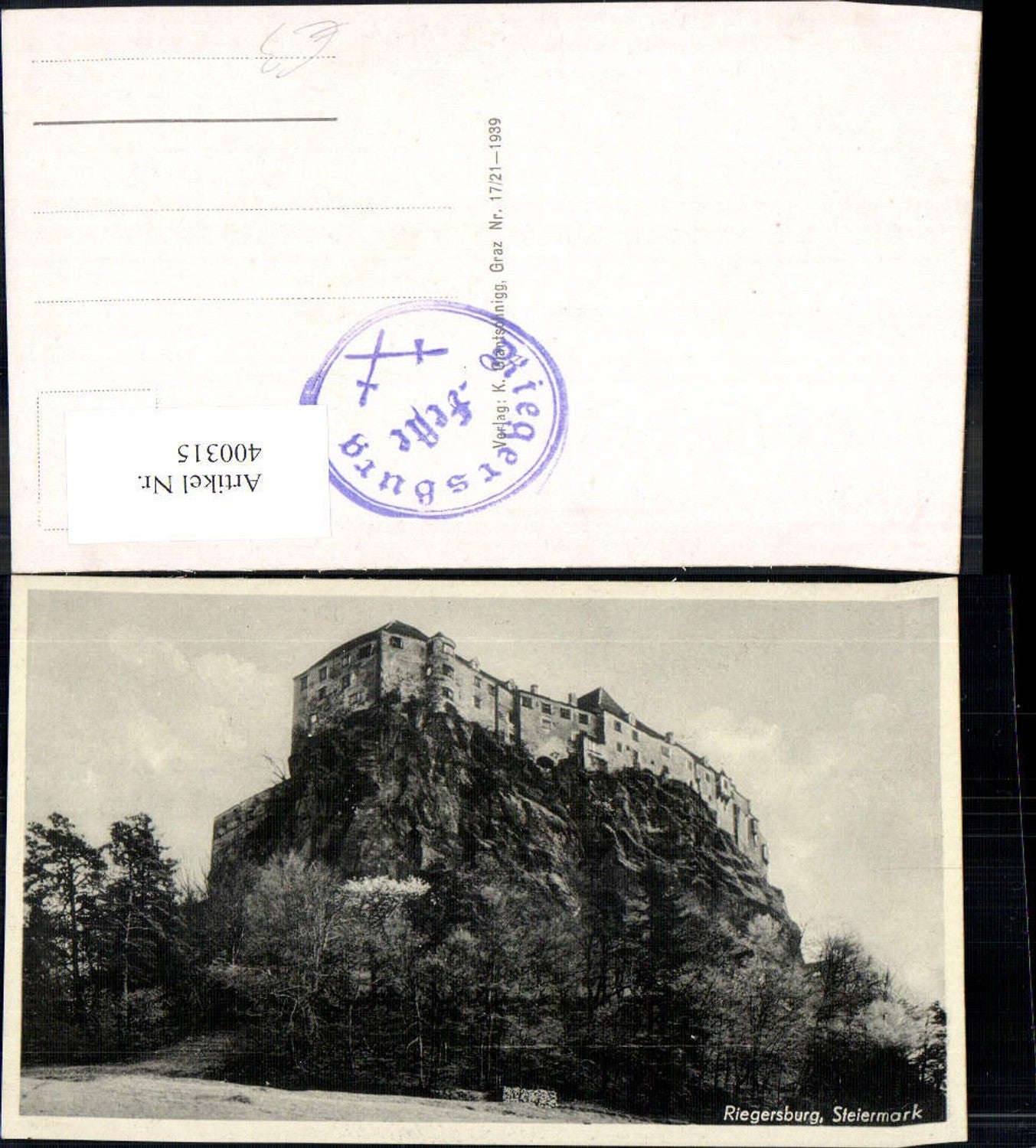 400315,Burg Riegersburg