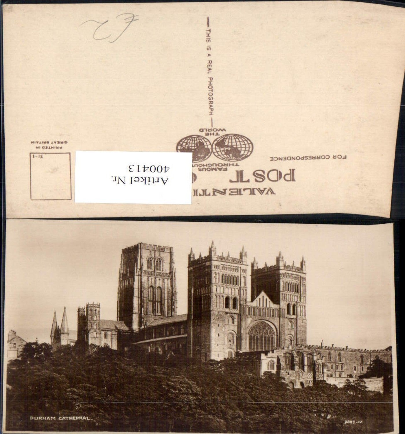 400413,Kirche Durham Cathedral Kathedrale