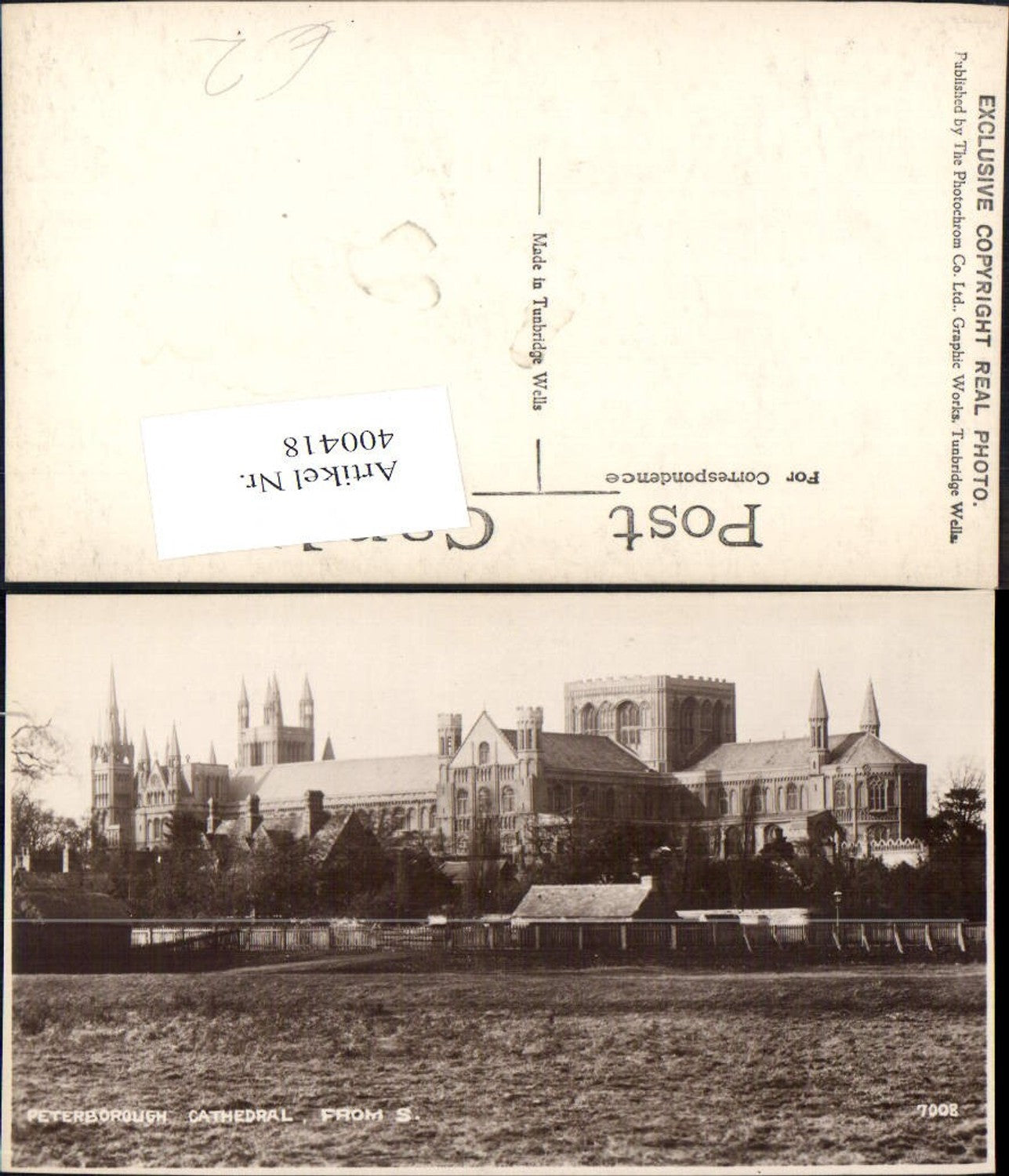 400418,Kirche Petersborough Cathedral from South