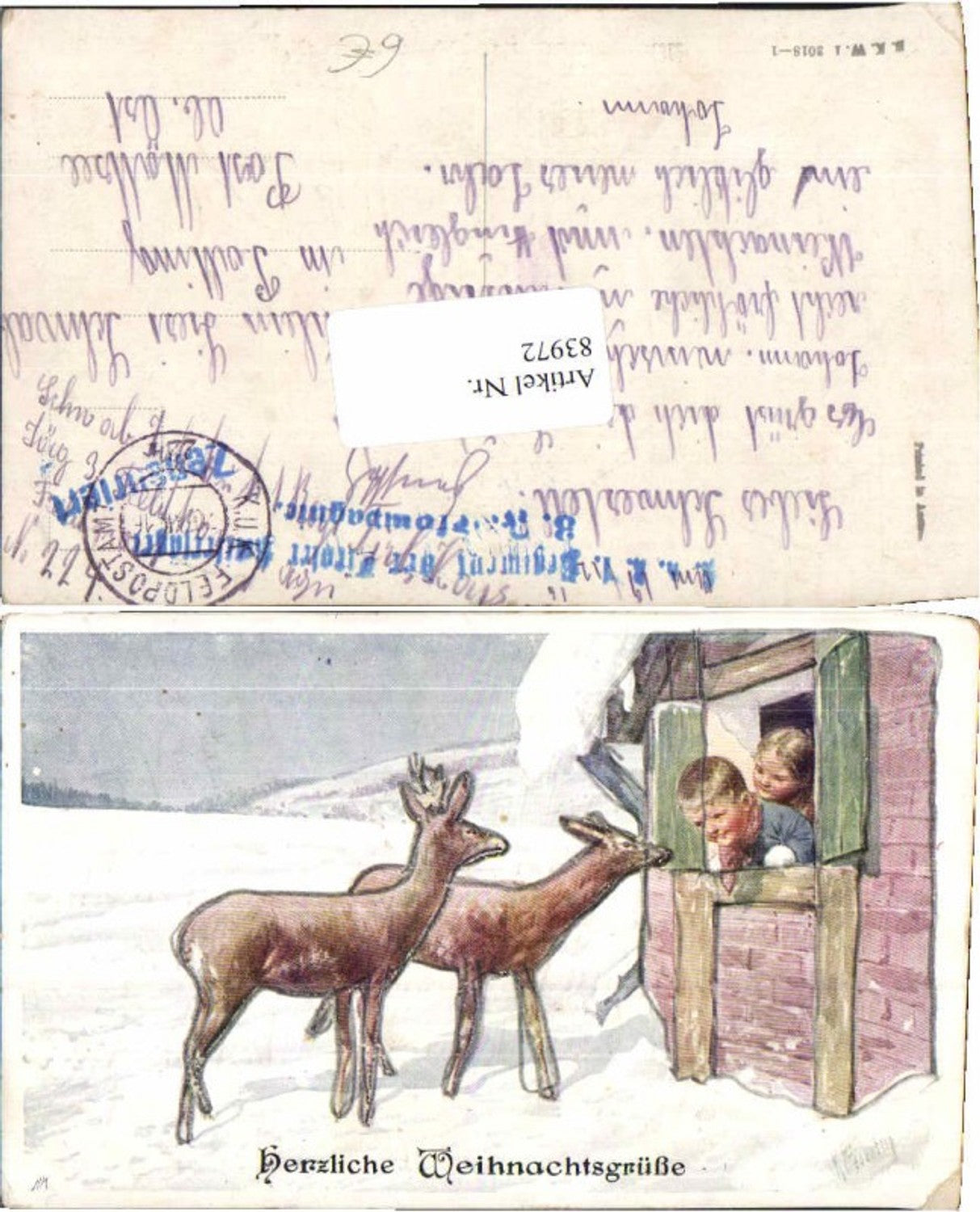 83972,Karl Feiertag Kinder Rehe Neujahr Kaiserjäger FP