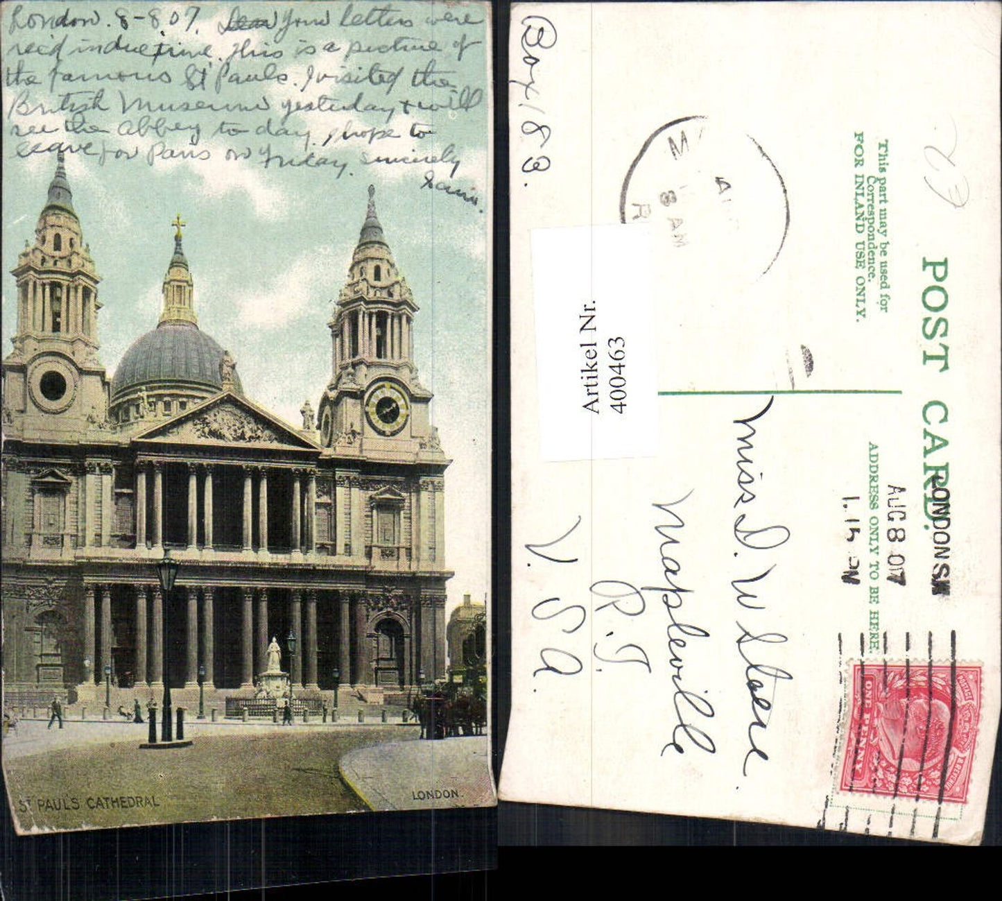 400463,Kirche London St Pauls Cathedral