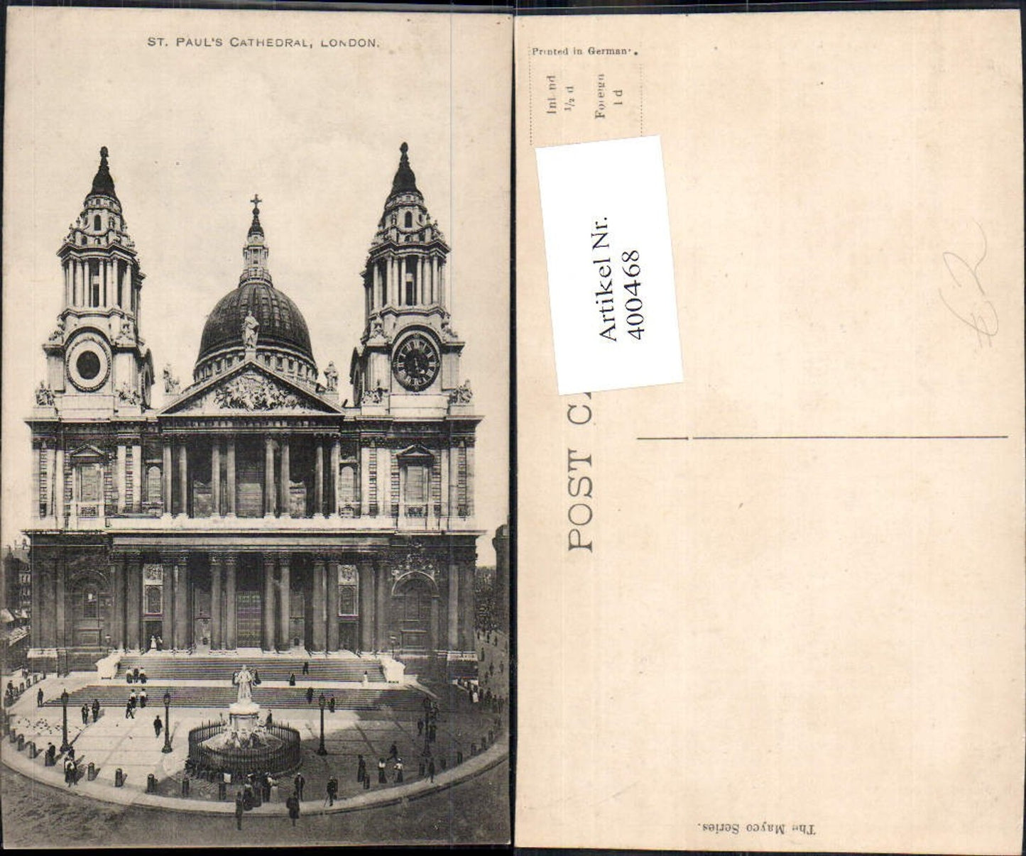 400468,Kirche London St Pauls Cathedral Kathedrale
