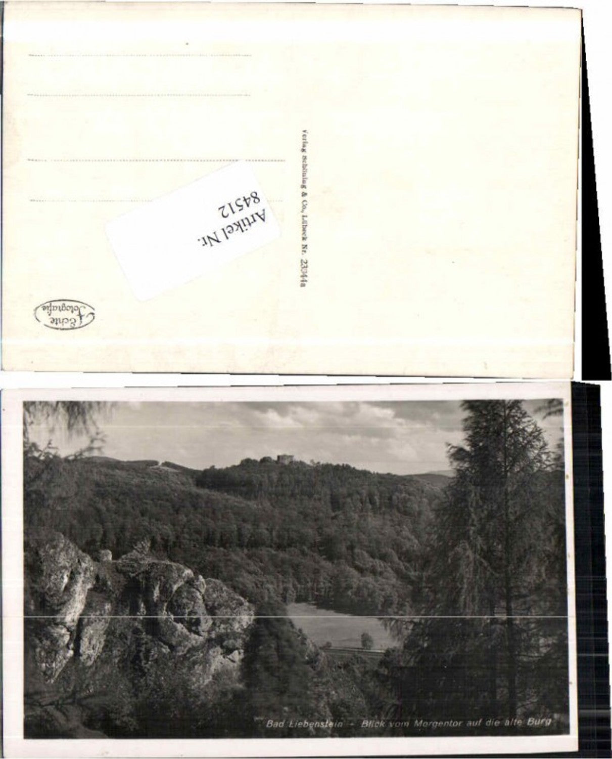 84512, Bad Liebenstein View of old castle