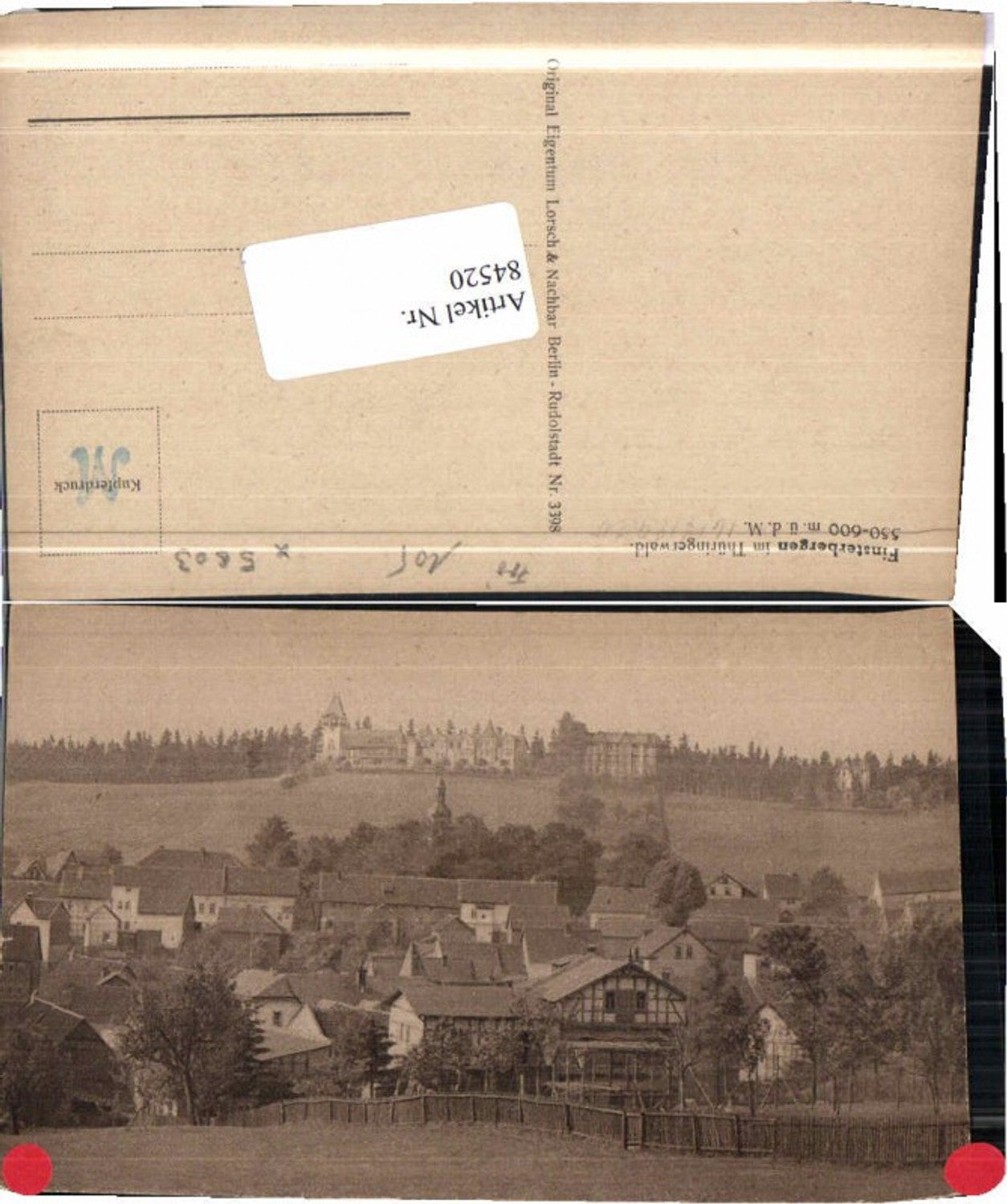 84520,Finsterbergen im Thüringerwald Friedrichroda