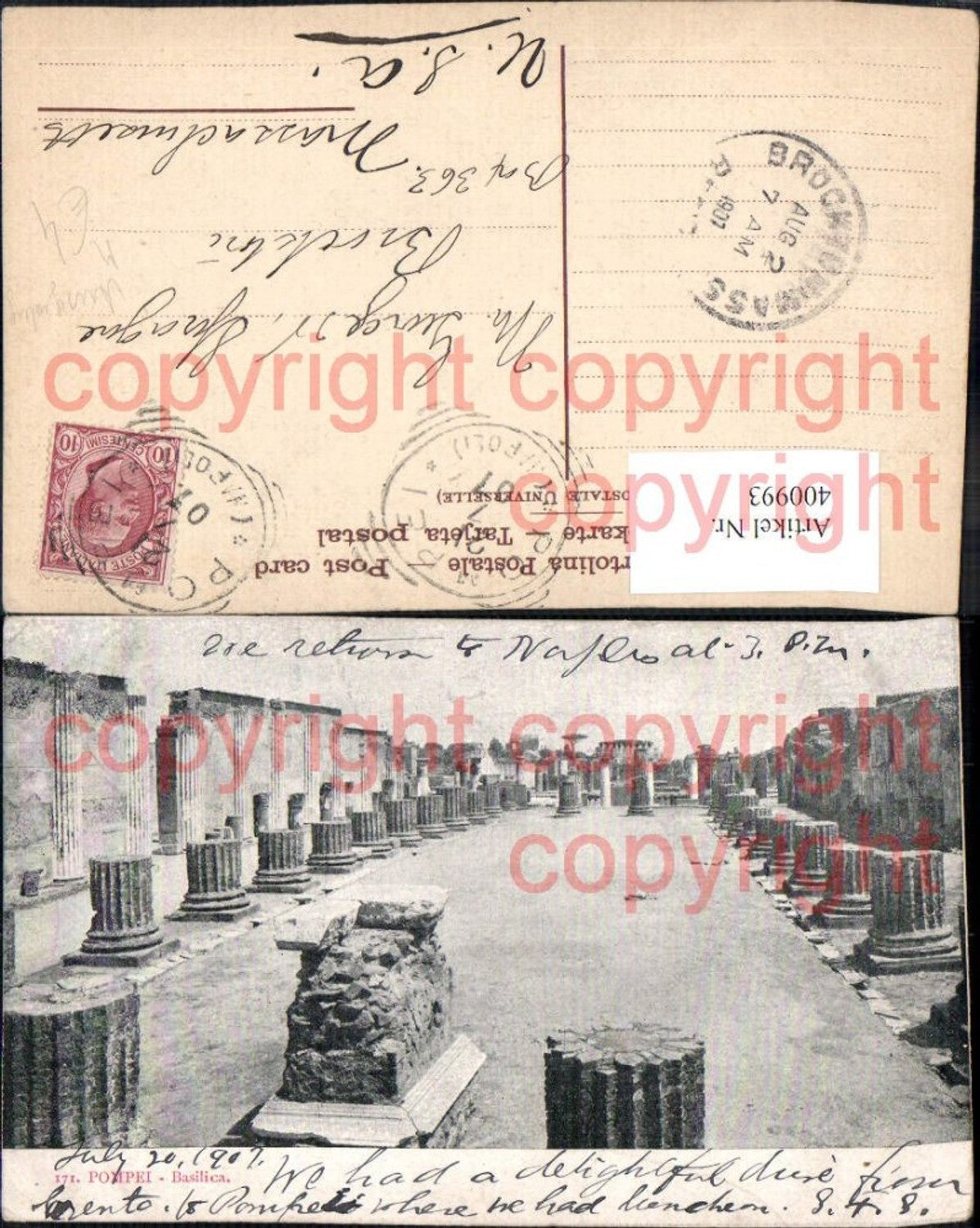 400993,Pompei Basilica Tempel Archäologie Ausgrabung