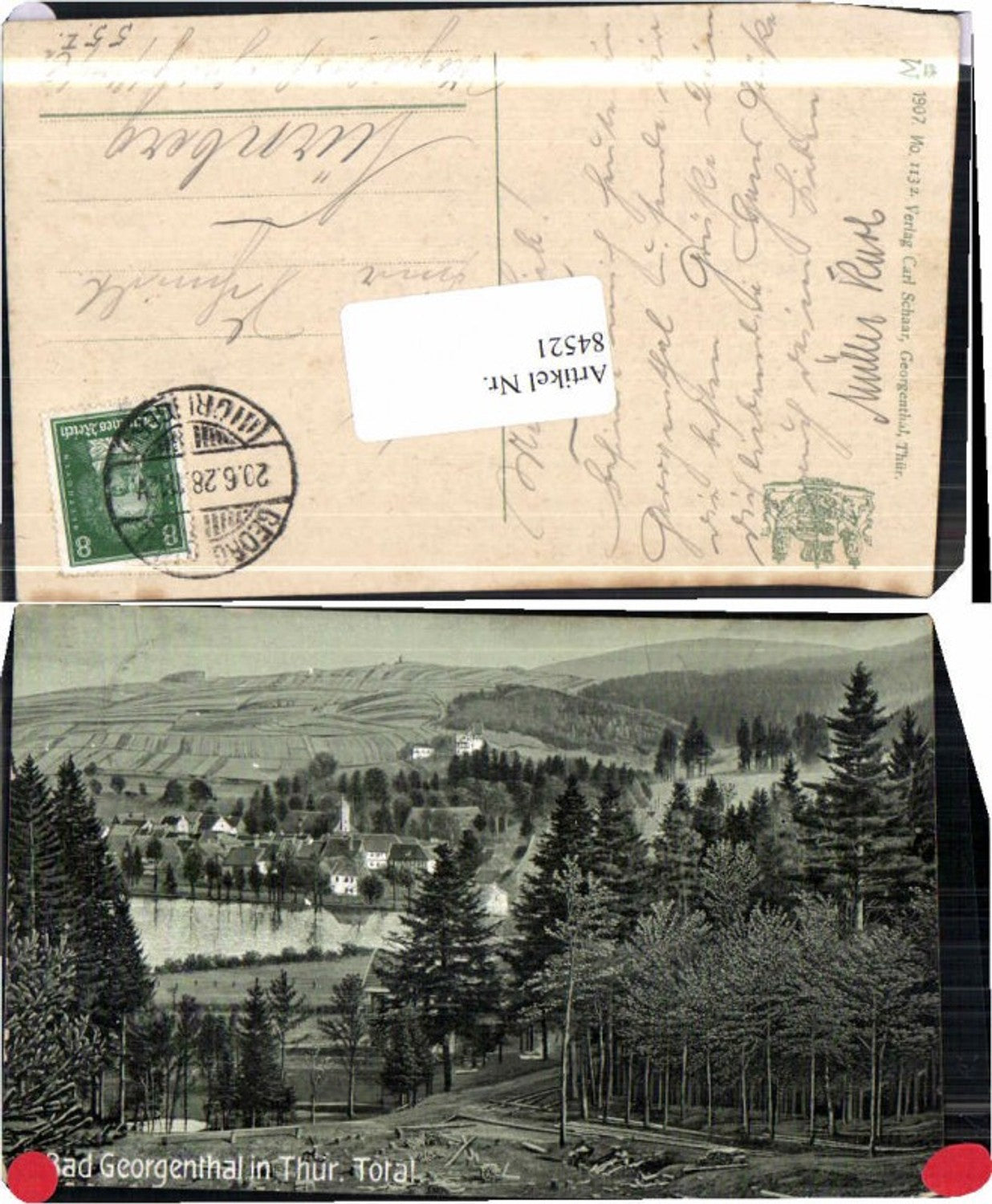 84521,Georgenthal in Thüringen 1928