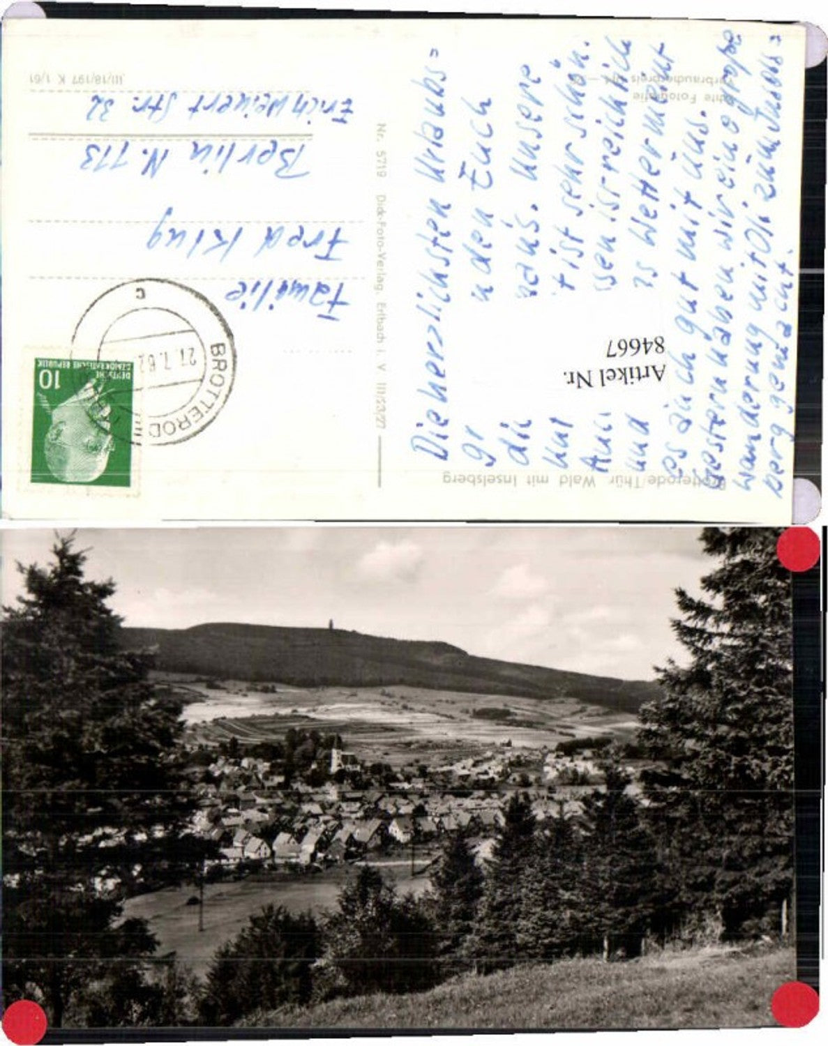 84667, Brotterode Forest with Inselberg