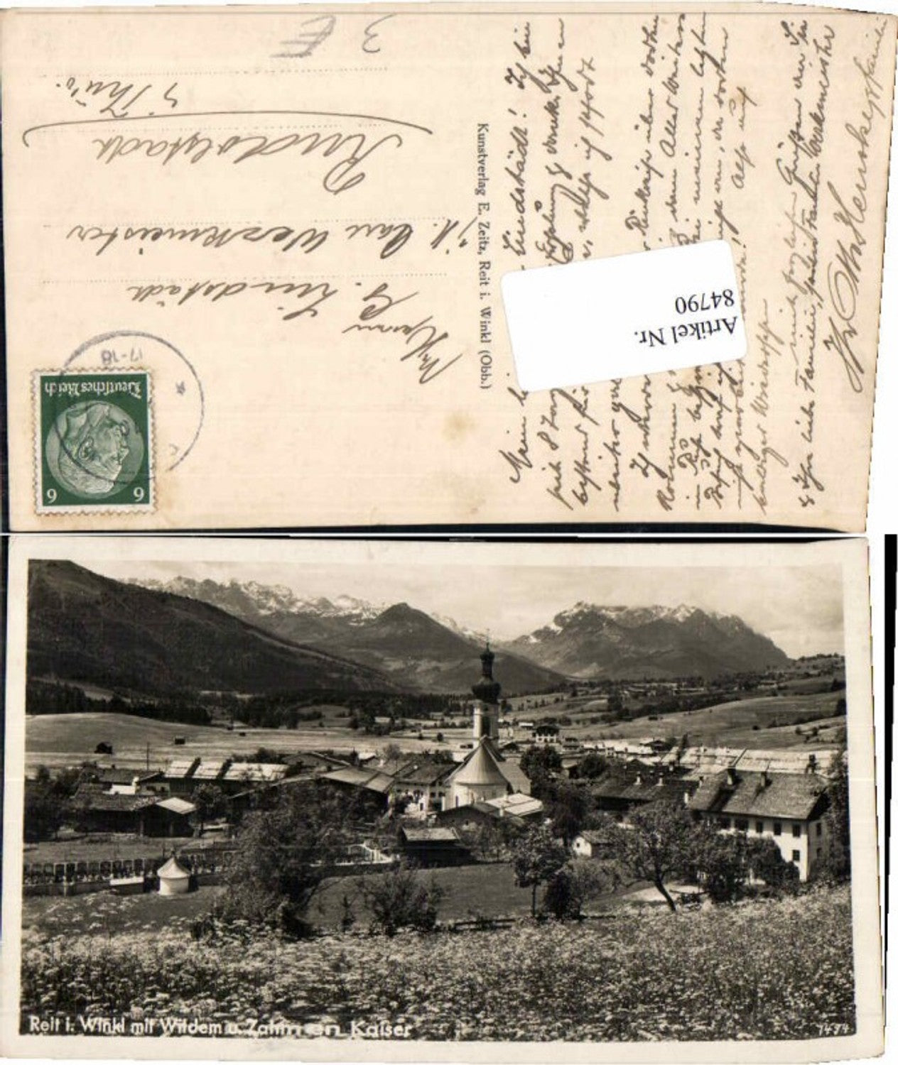 84790, Reit im Winkl Total 1935