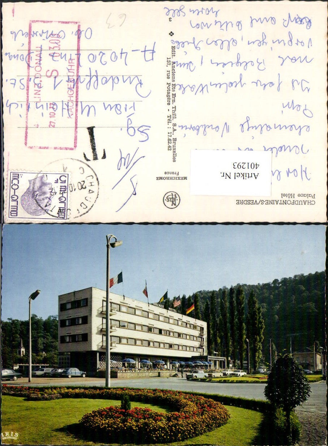 401293,Belgium Chaudfontaine Vesdre Palace Hotel