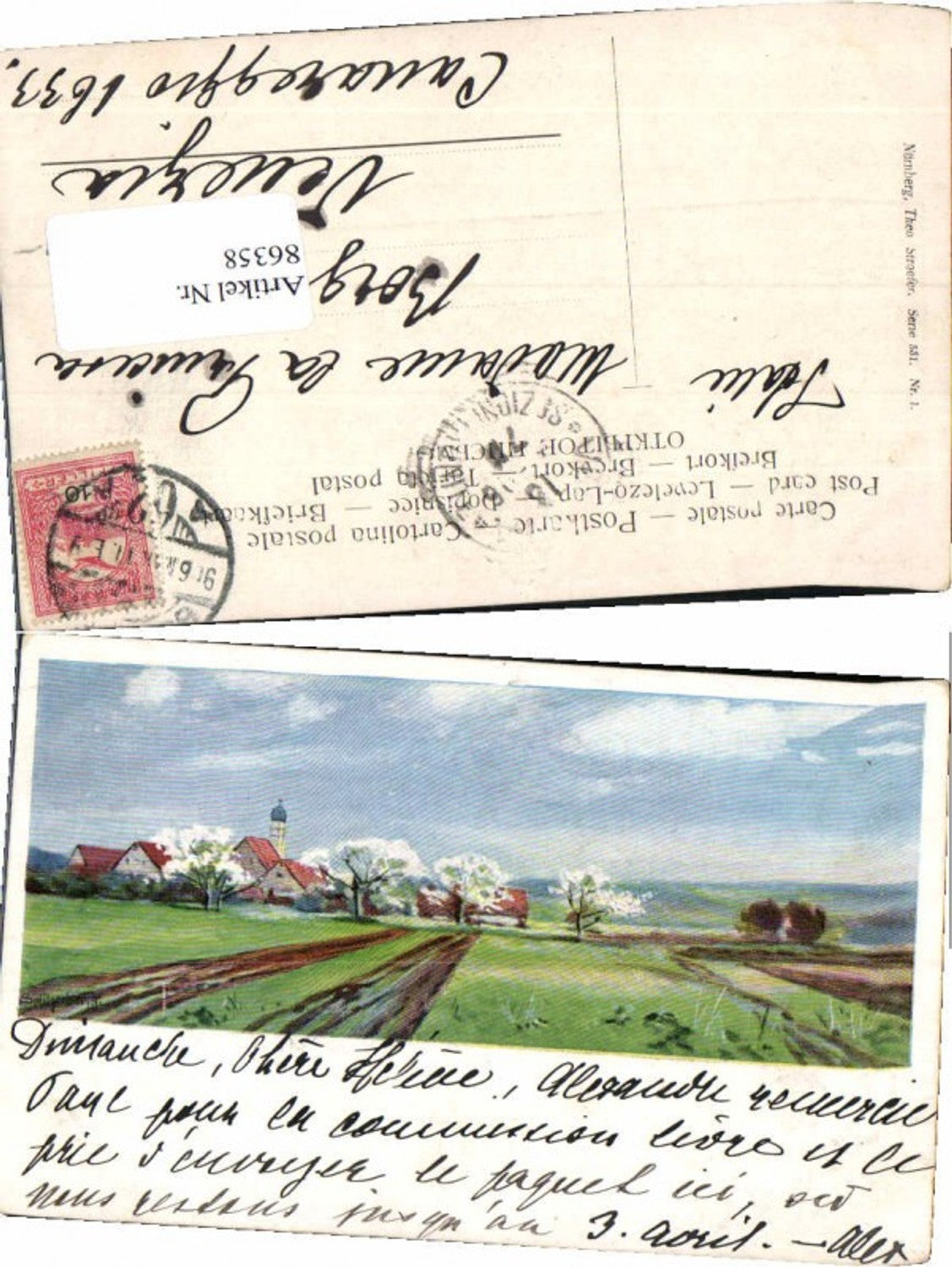 86358,Litho Bayern Splitgerber jun. Theo Stroefer 531-1