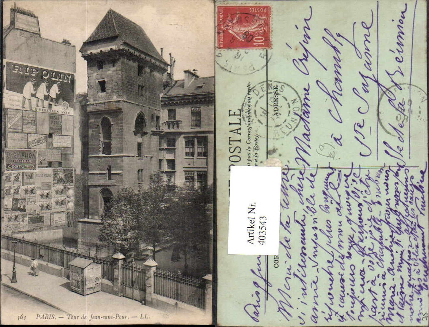403543,Ile-de-France Paris Tour de Jean-sans-Peur Turm