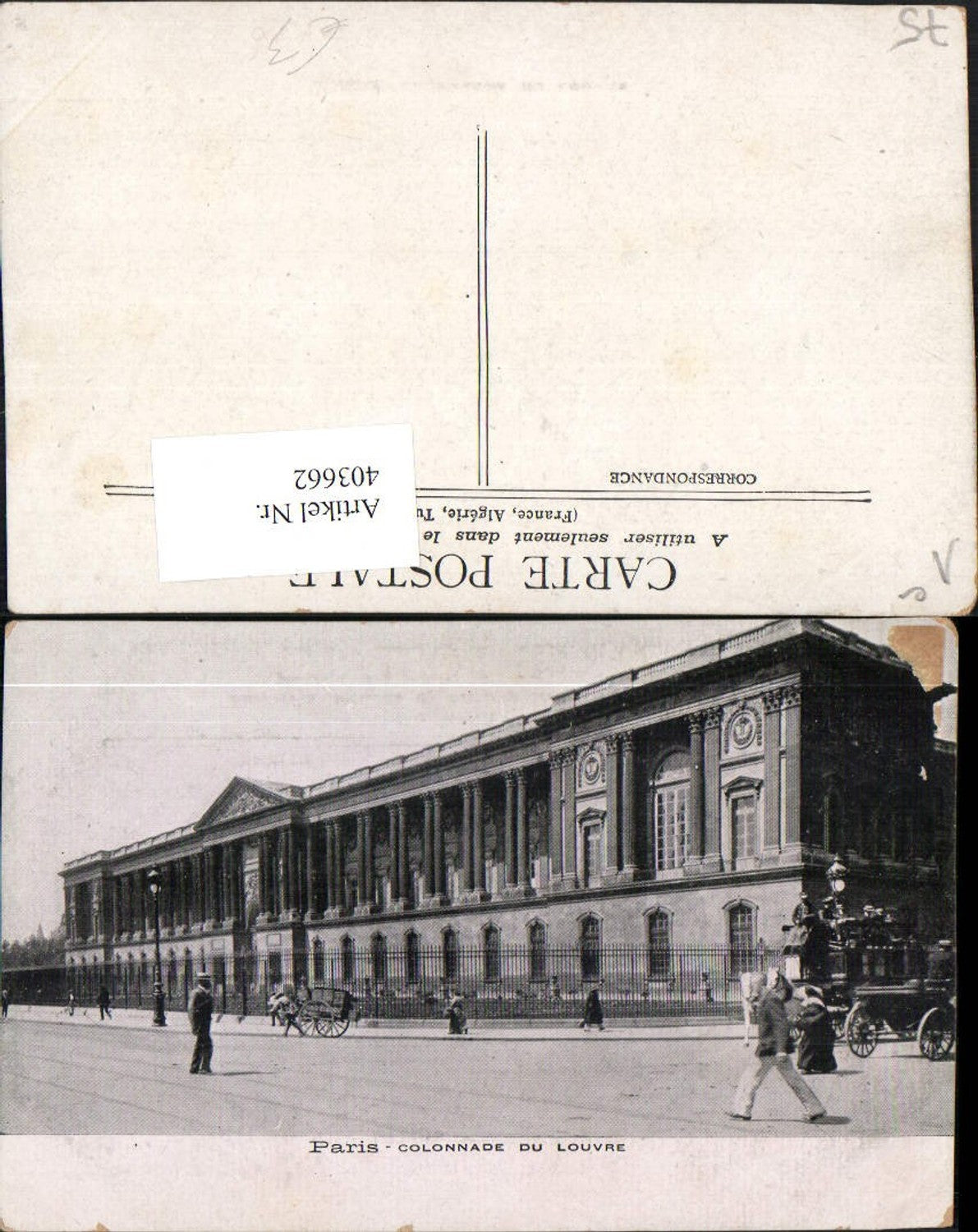 403662,Ile-de-France Paris Colonnade du Louvre Museum Gebäude