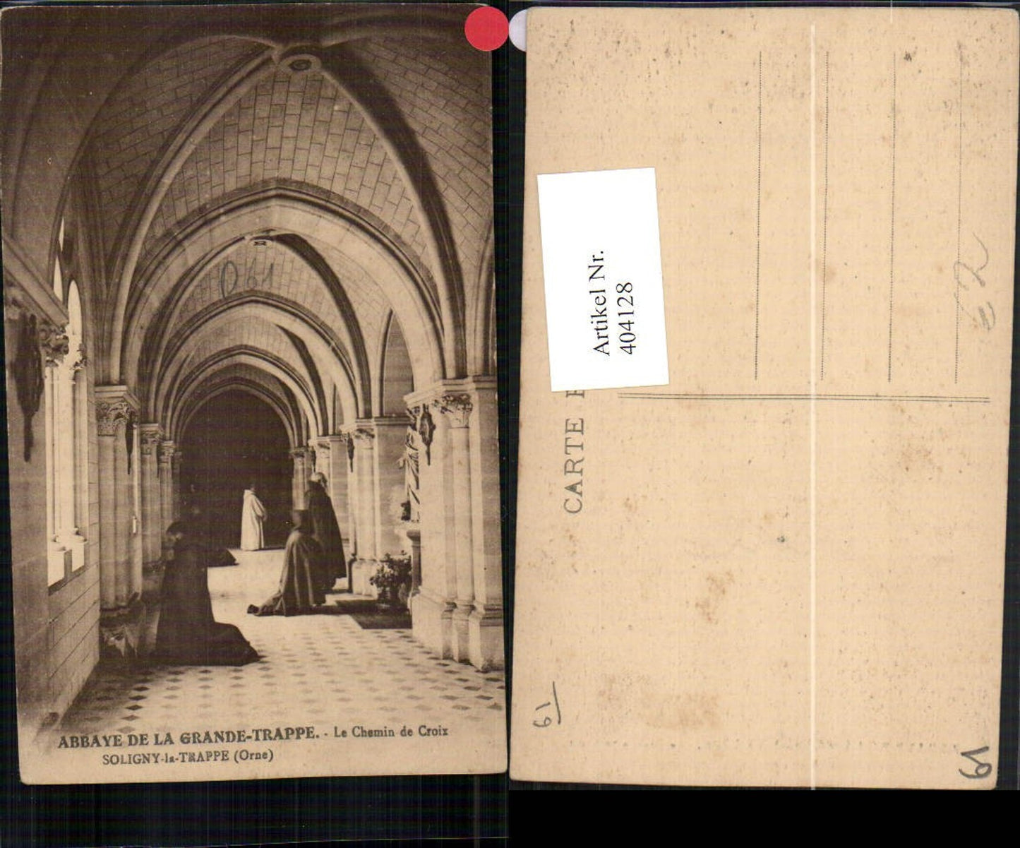 404128,Basse-Normandie Orne Soligny-la-Trappe Abbaye de la Grande-Trappe Le Chemin de Croix