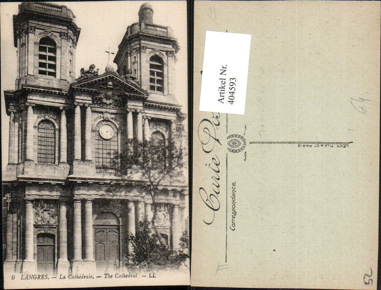 404593,Champagne-Ardenne Haute-Marne Langres La Cathedrale Kirche