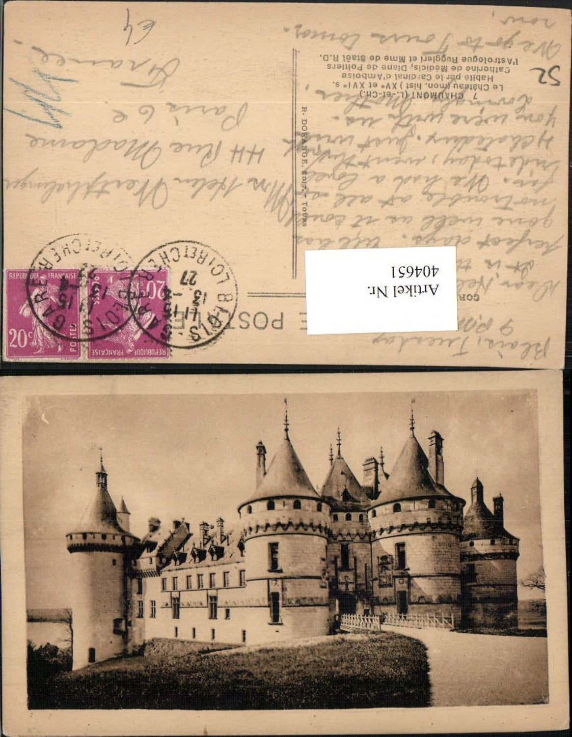 404651,Champagne-Ardenne Haute-Marne Chaumont Le Chateau Schloss