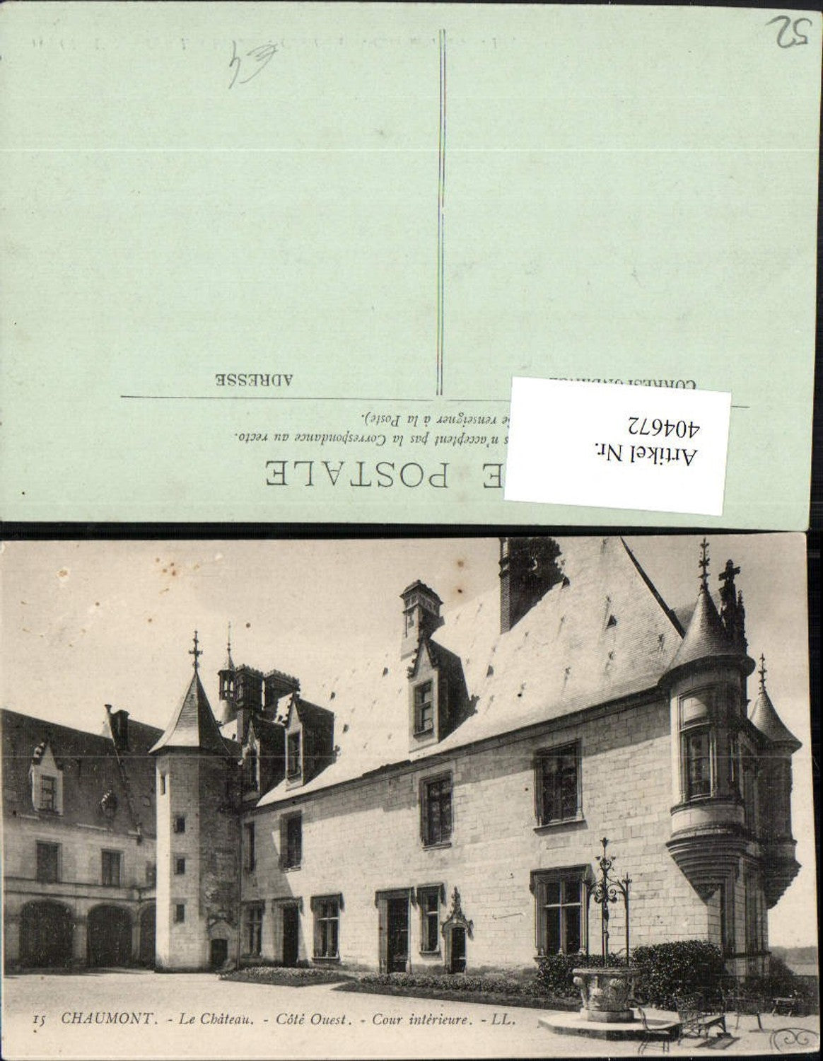404672,Champagne-Ardenne Haute-Marne Chaumont Le Chateau Schloss Brunnen