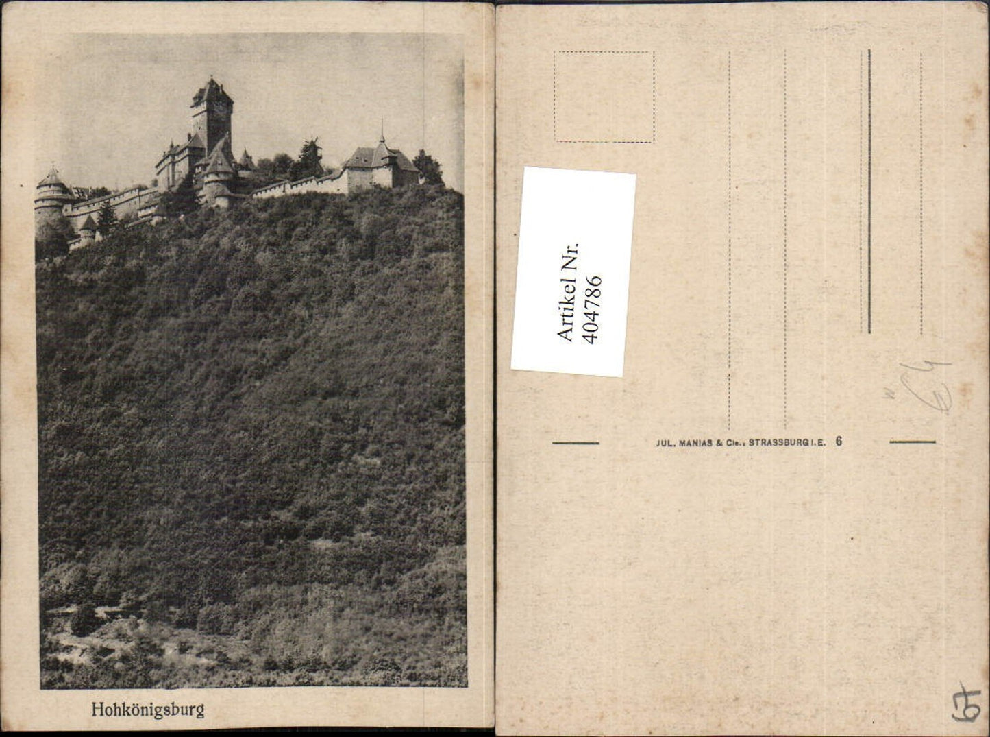 404786,Elsass Bas-Rhin Hohkönigsburg Haut-Koenisburg Burg b. Orschwiller