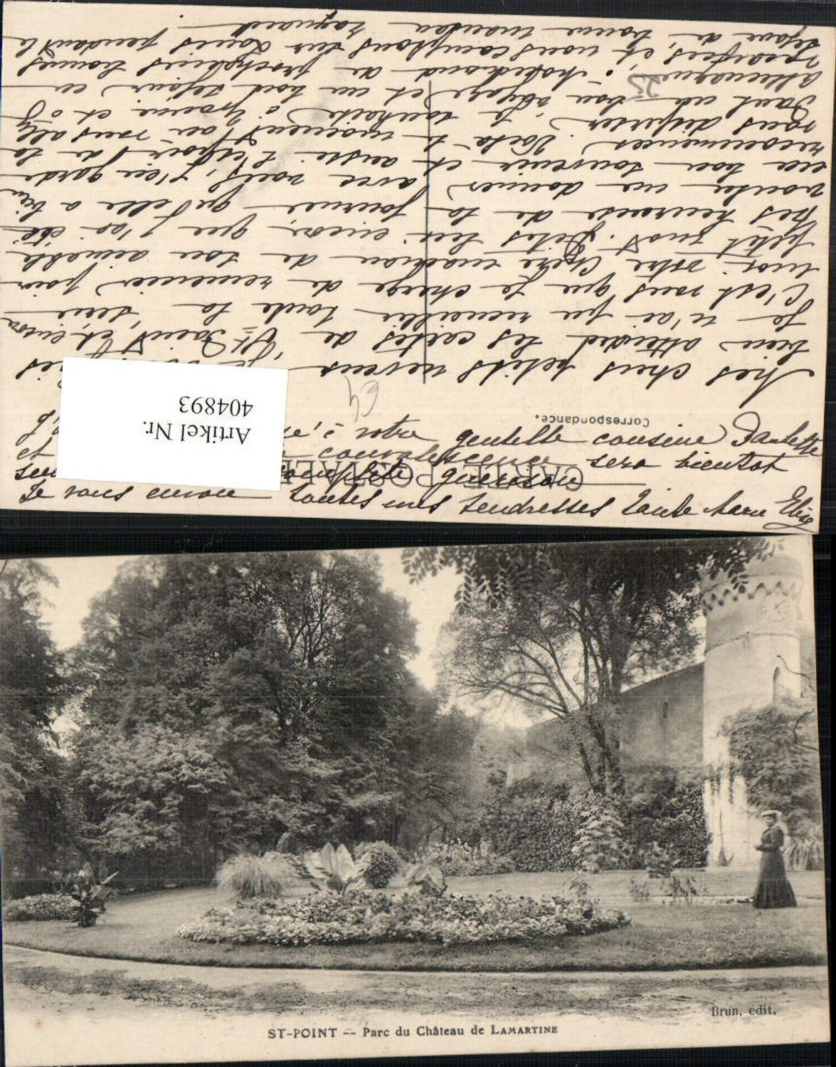 404893,Franche-Comte Doubs Saint-Point Parc du Chateau de Lamartine Park