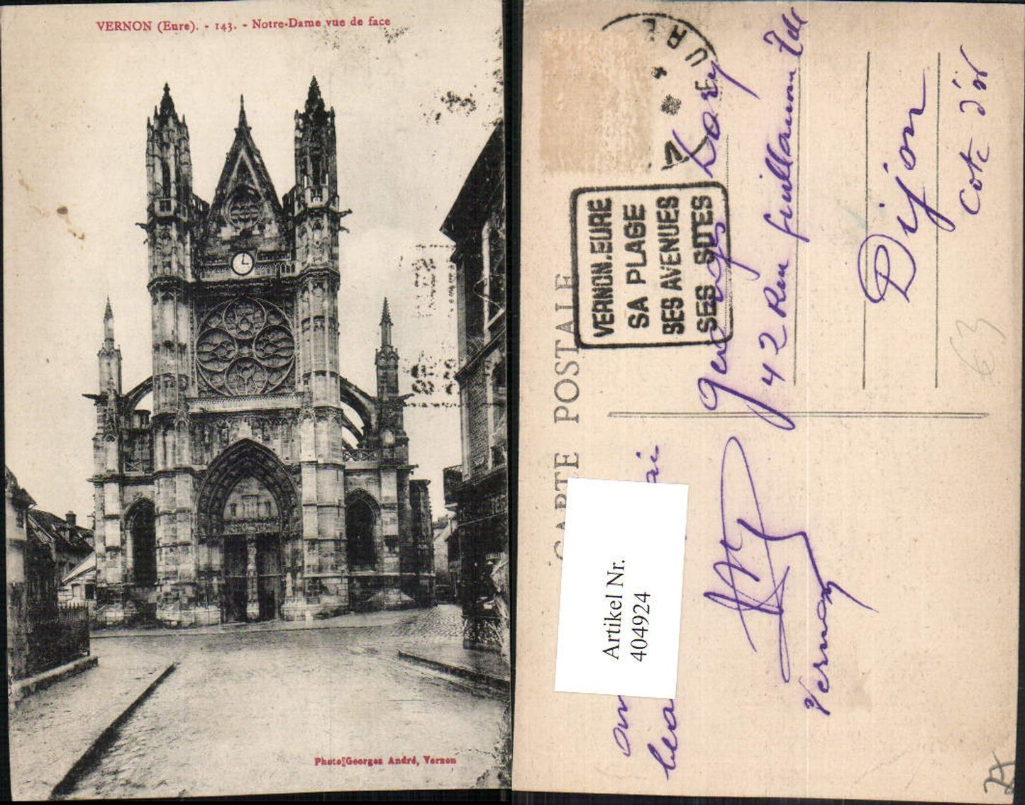 404924,Haute-Normandie Your Vernon Notre-Dame Church