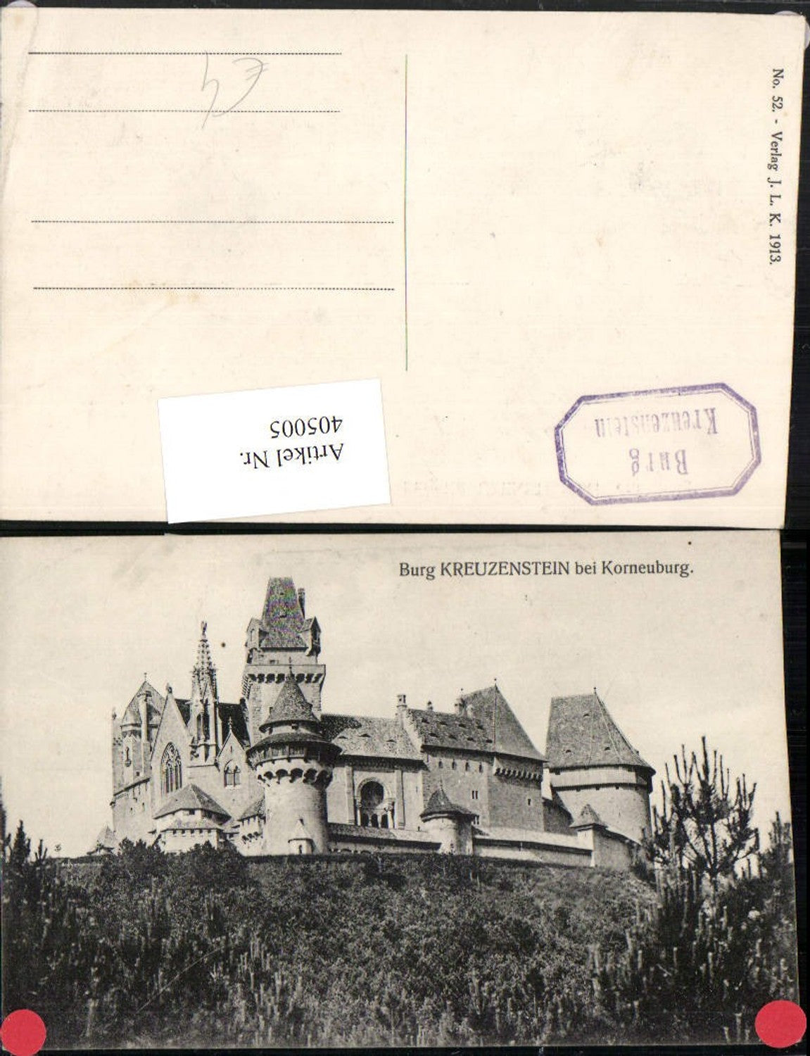 405005,Burg Kreuzenstein b. Korneuburg