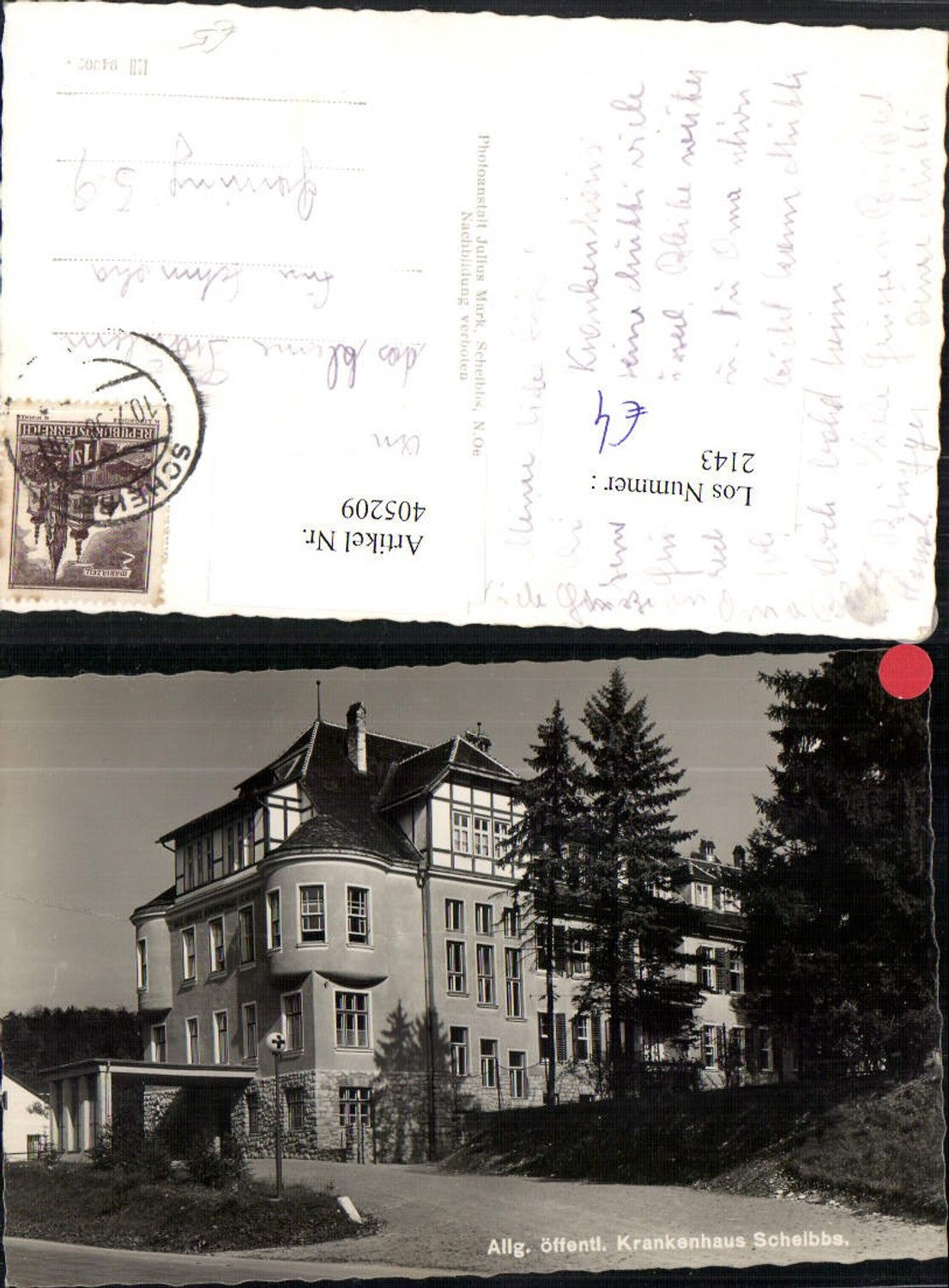 405209,Scheibbs Allgemeines öffentliches Krankenhaus