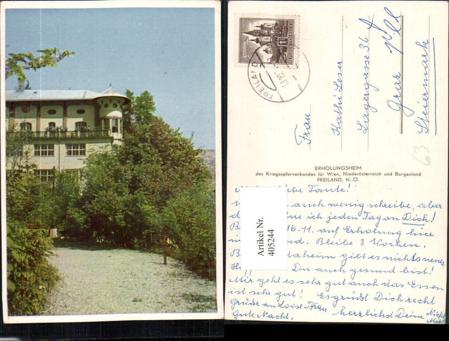 405244,Freiland Erholungsheim