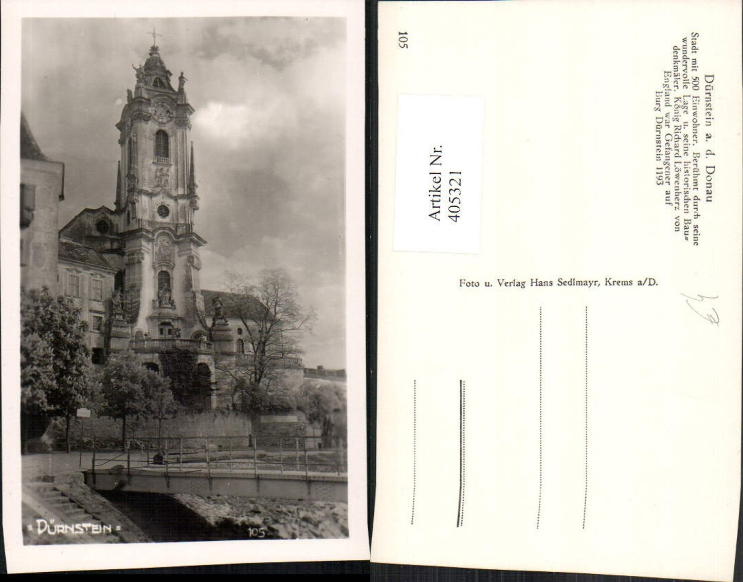 405321,Dürnstein an d. Donau Stift Kirche